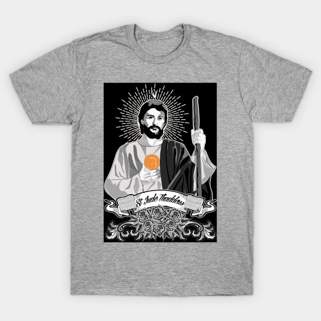 ST. JUDE THADDEUS - NOVENA IMAGE T-Shirt by Obedience │Exalted Apparel